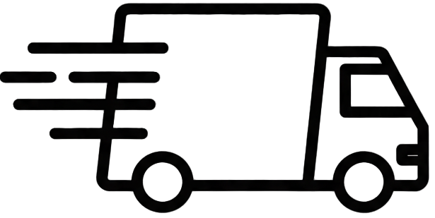 Icon representing fast dispatch and shipping