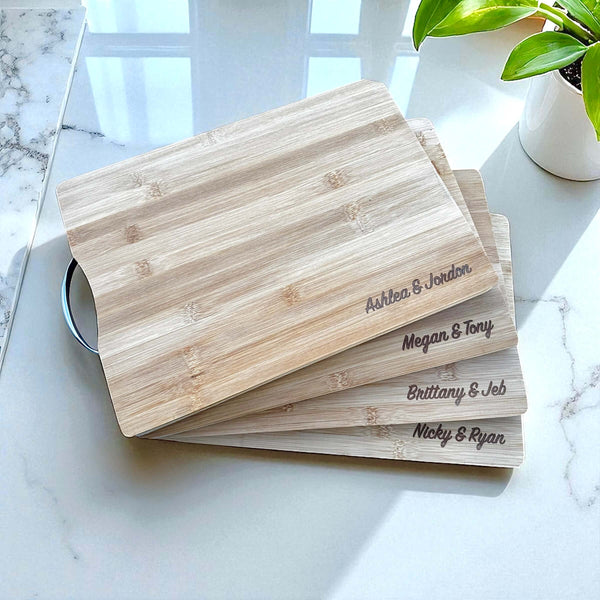 Personalised Bamboo Chopping Boards