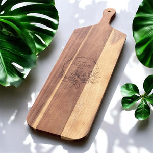 Engraved Serve Board