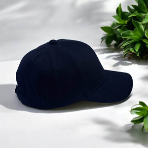 black cap from side