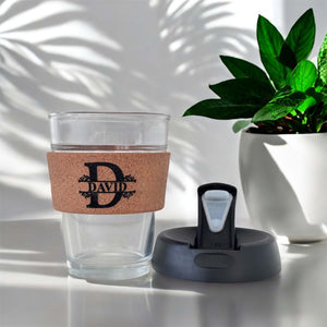 engraved coffee cup with name